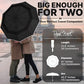 Compact Travel Umbrella for Rain