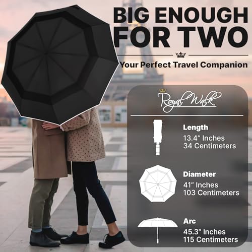 Compact Travel Umbrella for Rain