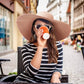 Sun Hats for Women Wide Brim Summer Hat Large Floppy Sun Straw Hat Foldable Packable Beach Hats UPF 50+