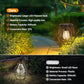 Solar Lanterns Outdoor Waterproof Hanging for Garden Decor (4 Count)