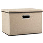 Large Collapsible Storage Bins with Lids [1