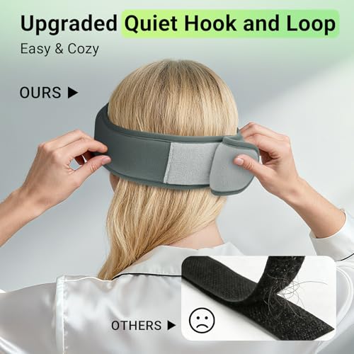 Bamboo Cotton Sleep Mask with Headphones