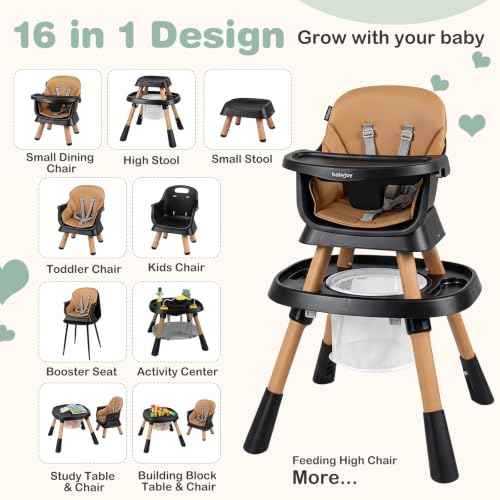 16 in 1 High Chair