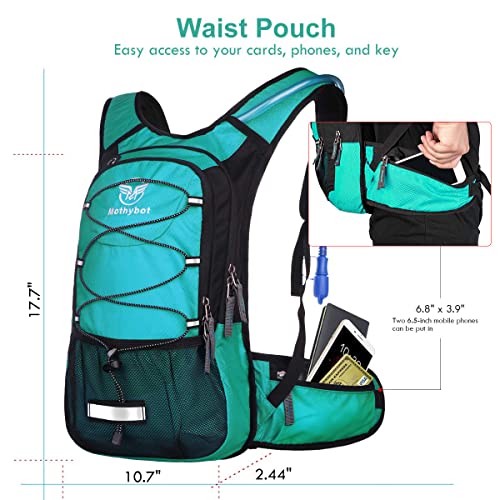 Insulated Hydration Backpack Pack with 3L BPA Free Bladder