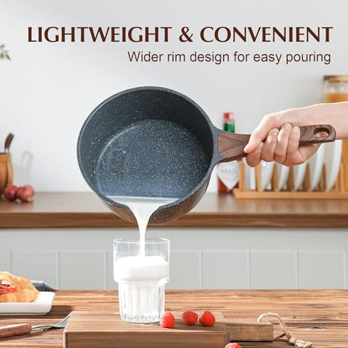2.5 Quarts Nonstick Saucepan with Lid