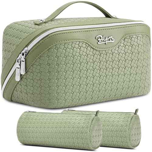 Travel Makeup Bag Cosmetic Bags for Women (3 Count)