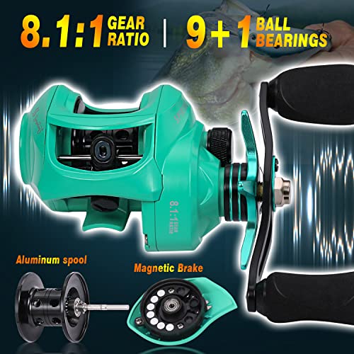 Baitcasting Fishing Rod Combo