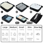 6 Set Ultralight Compression Packing Cubes Packing Organizer for Travel Accessories Luggage Suitcase Backpack (6 Count)