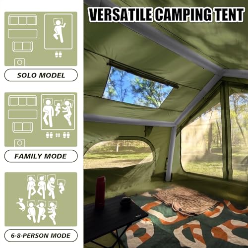 10' x 8' Inflatable Tents for Camping 6