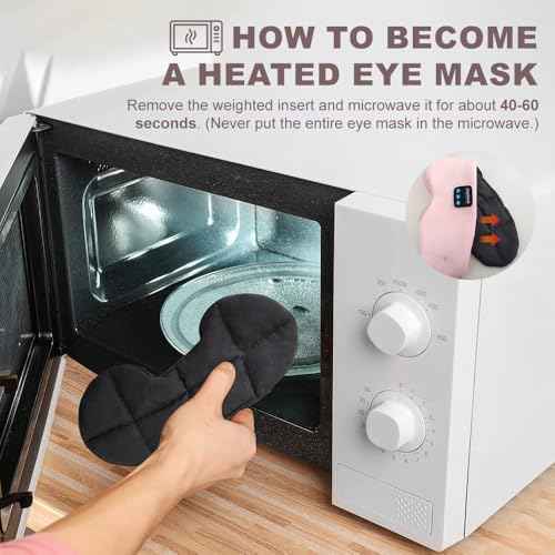 Weighted Eye Masks Bluetooth Sleep Mask Headphones Silk Wireless Bluetooth Headband for Side Sleepers Blackout for Airplane Travel Men Women Pink