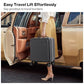 17x14x9 Carry On Luggage Underseat PC Hard Shell Suitcase Top Opening Aluminum Frame Travel Suitcases with Wheels