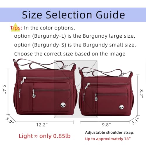Women Shoulder Handbag Roomy Multiple Pockets Bag Ladies Crossbody Purse Fashion Tote Top Handle Satchel