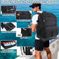 Fishing Backpack with Tackle Boxes and Rod Holder