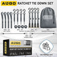 Ratchet Straps Heavy Duty 4 Pack (4 Count)