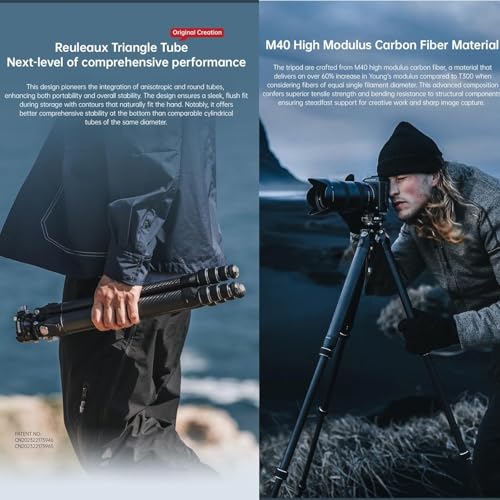 Falcam TreeRoot F38 Pro Quick Lock Carbon Fiber Tripod with 360° Ball Head