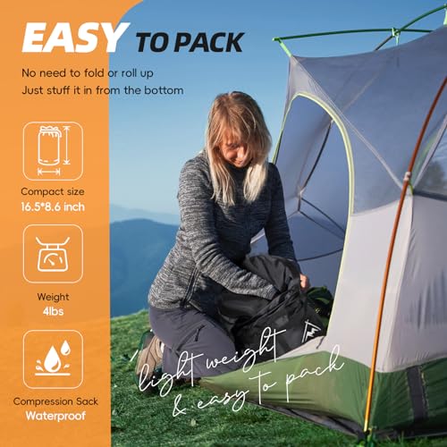 Flannel Sleeping Bag for Adults XL