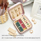 Plush Velvet Travel Jewelry Box