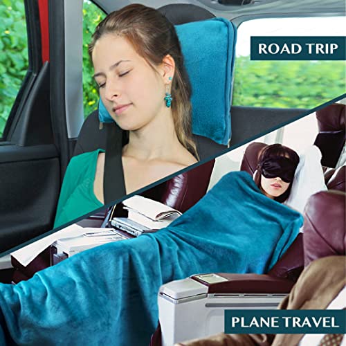 Travel Blanket Pillow