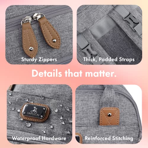 Diaper Bag Backpack with Portable Changing Pad