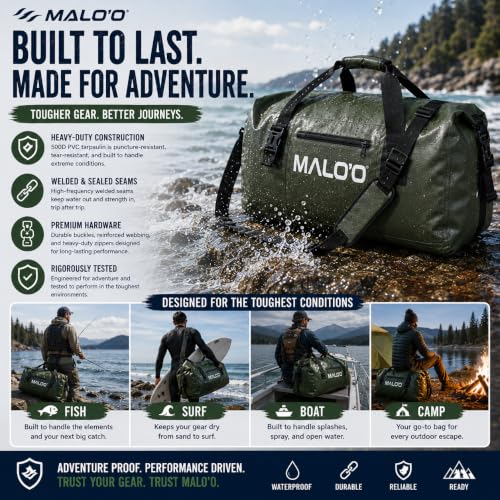 Malo’o Waterproof Dry Duffel