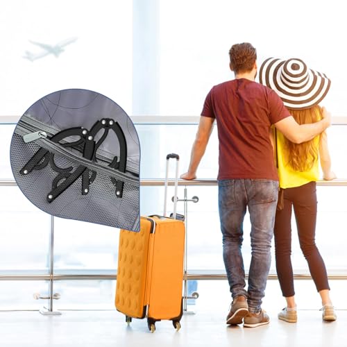 36 Pcs Travel Hangers Portable Foldable Travel Hanger Organizer (36 Count)