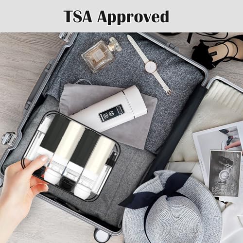 Travel Bottles for Toiletries 3oz (17 Count)