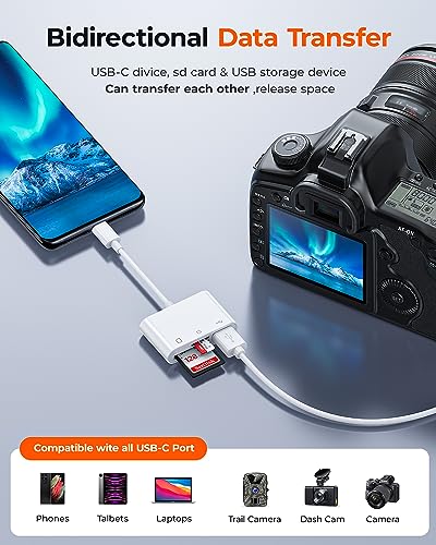 USB C SD Card Reader