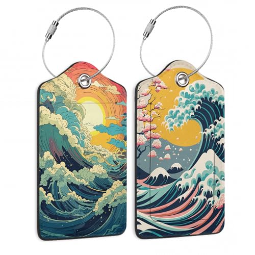 2 Pack Luggage Tag for Suitcase (2 Count)