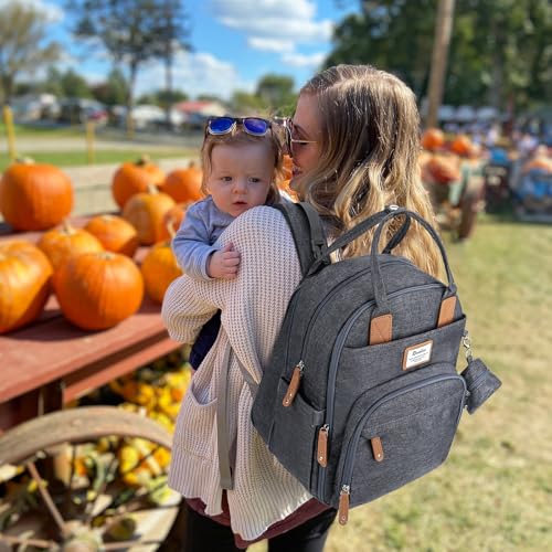 Baby Diaper Bag Backpack with Changing Pad