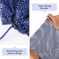 3Pcs Mesh Laundry Bags Washing Machine Mesh Wash Bags Jumbo for Delicates Clothes (3 Count)