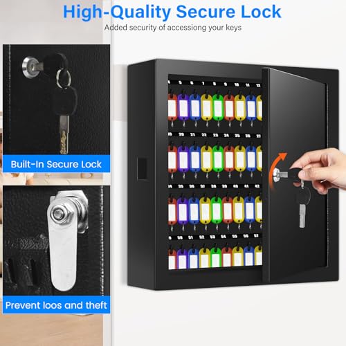 100 Keys Key Lock Box with Drop Slot