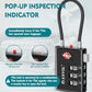TSA Approved Luggage Locks (3 Count)