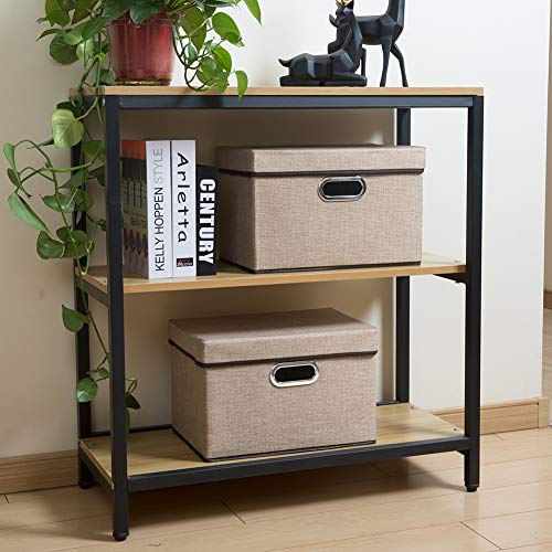 Collapsible Storage Cubes with Lids [3 (3 Count)