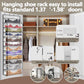 12 Pocket Over the Door Shoe Organizer