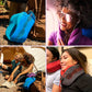 Evolution Cool Long Haul Flight Cooling Travel Neck Pillow with Supportive Memory Foam