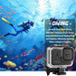 Compatible for Go Pro Hero 8 Black Waterproof Housing Case 60M