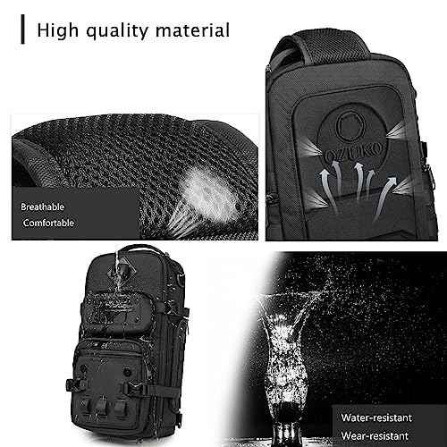 Tactical Backpack Chest Sling Bags for Men