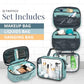 3 Piece Travel Toiletry Bag Set