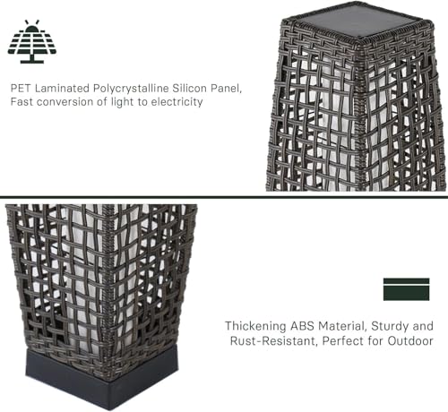 Outdoor Solar Floor Lamp