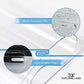 Clear Luggage Cover Tough Protector Fits for 22 Inches Suitcase for Travel Airplane