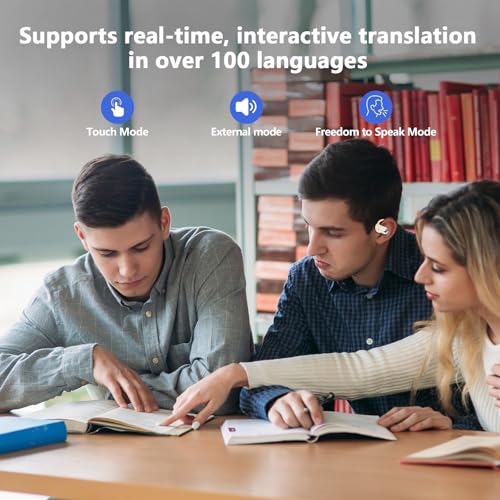 AI Translator Earbuds Real
