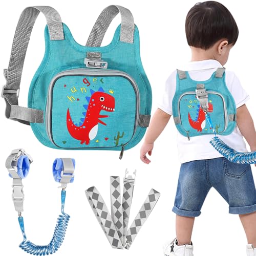 Toddler Harness Leash + Anti Lost Wrist Link