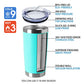 20oz Stainless Steel Tumblers Bulk (4 Count)