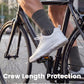 3 Pairs Running Compression Socks for Men & Women Crew Socks with Cushion (3 Count)