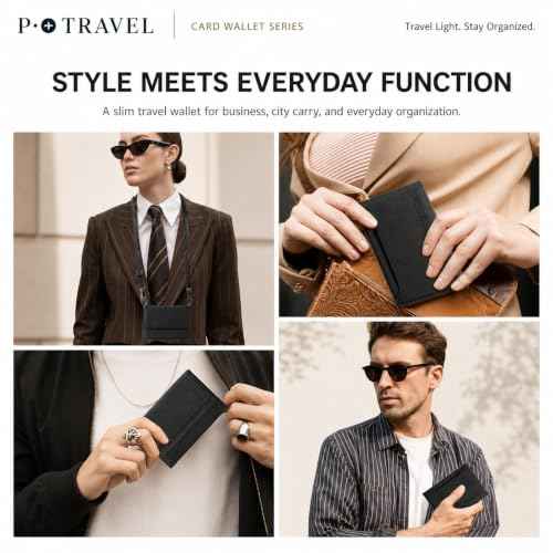 Lightweight Passport Holder with RFID Blocking