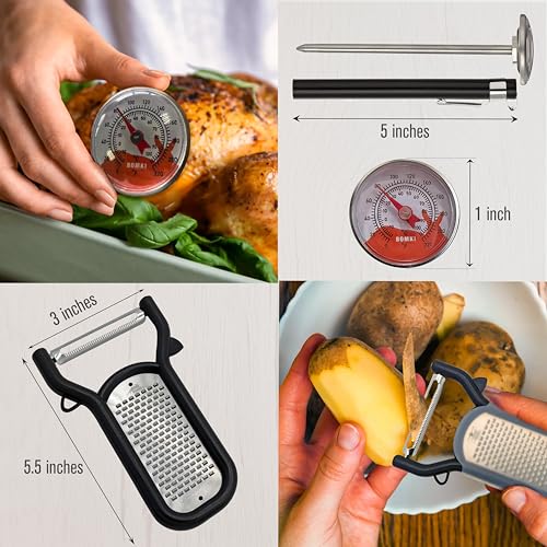 Grilling and Camping Cooking Utensils Set for The Outdoors BBQ (35 Count)