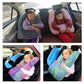 Travel Pillow Car Pillow Kid Car Sleeping Colorful Purple