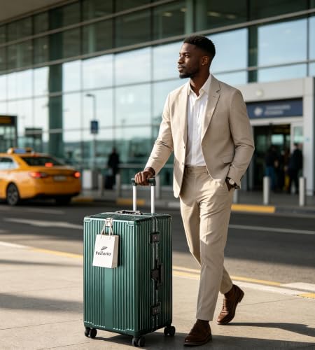 Super Large Aluminum Frame Checked Zipperless Luggage