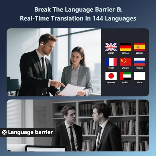AI Language Translation Earbuds Real Time