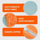 1PCS Orange Shoe Washing Machine Bags for All Shoe Types